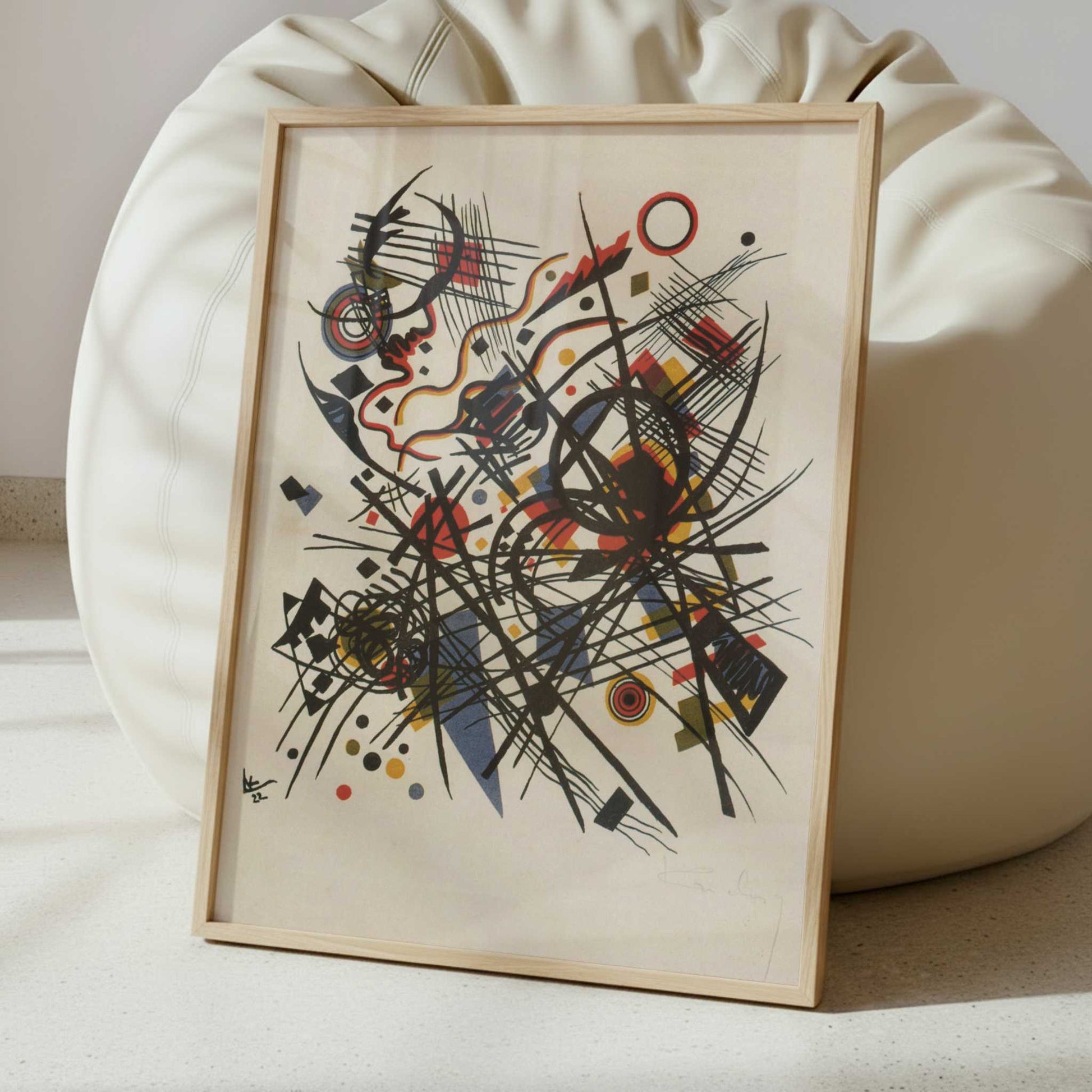 Lithograph for the Fourth Bauhaus Portfolio (1922) by Wassily Kandinsky – Art Print - Interior inspiration