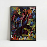 Framed Canvas - Framed canvas in black frame