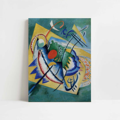 Red Oval (1920) by Wassily Kandinsky – Art Print - Unframed art print