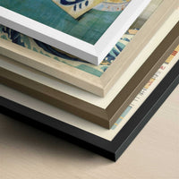 Red Oval (1920) by Wassily Kandinsky – Art Print - Close-up detail of the different frames