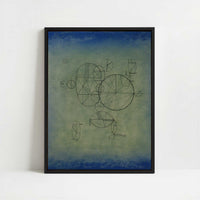 Framed Canvas - Framed canvas in black frame