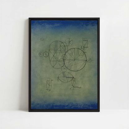 Framed Canvas - Framed canvas in black frame