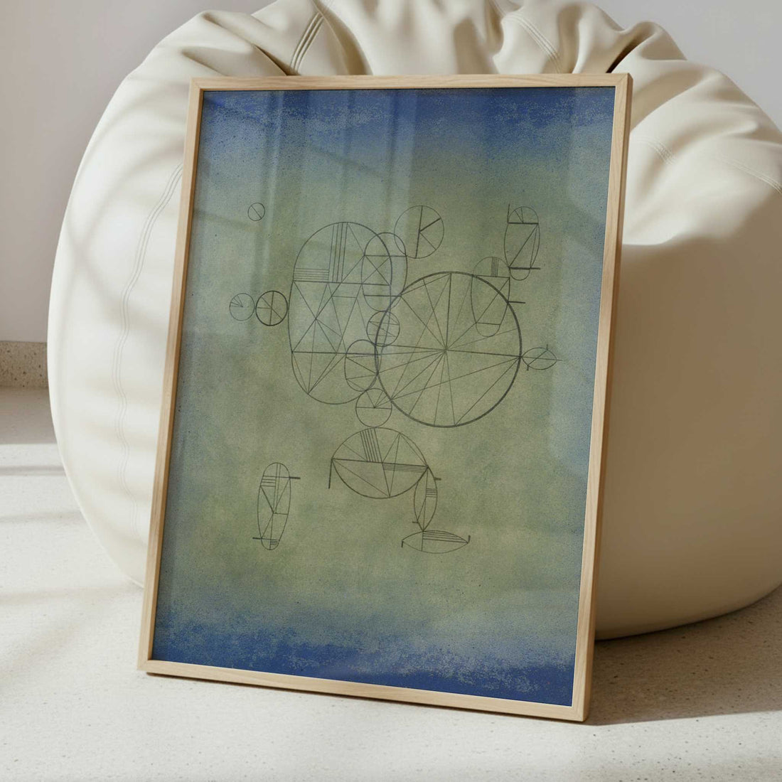 Round Poetry (1933) by Wassily Kandinsky – Art Print - Interior inspiration