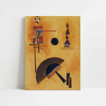 Semicircle (1927) by Wassily Kandinsky – Art Print - Unframed art print