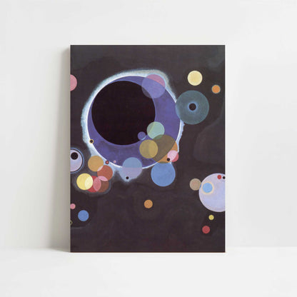 Several Circles (1926) by Kandinsky – Art Print - Unframed art print