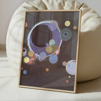 Several Circles (1926) by Kandinsky – Art Print - Interior inspiration