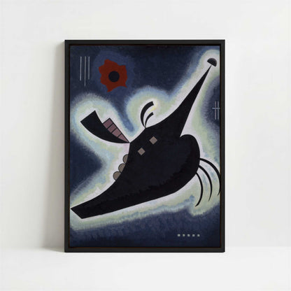 Framed Canvas - Framed canvas in black frame