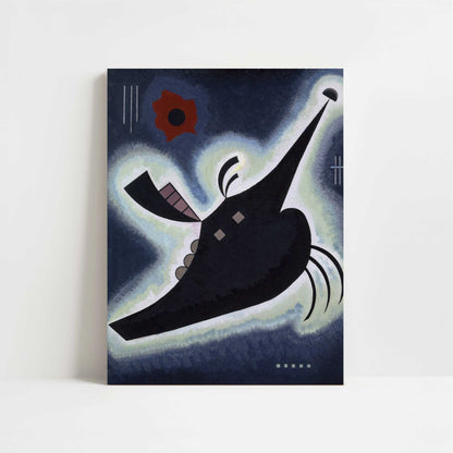 Sharp Black (1931) by Wassily Kandinsky – Art Print - Unframed art print