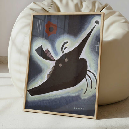 Sharp Black (1931) by Wassily Kandinsky – Art Print - Interior inspiration