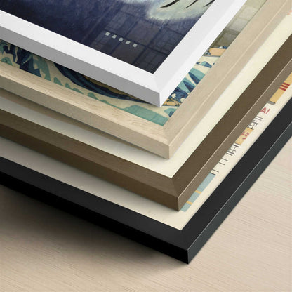 Sharp Black (1931) by Wassily Kandinsky – Art Print - Close-up detail of the different frames