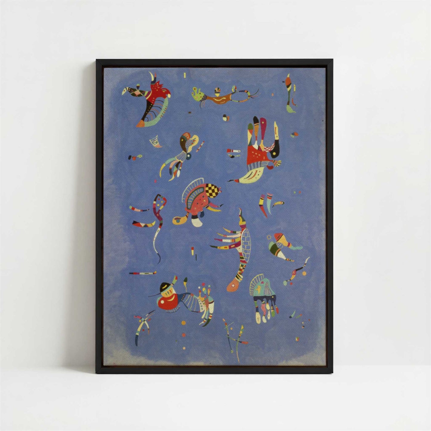 Framed Canvas - Framed canvas in black frame