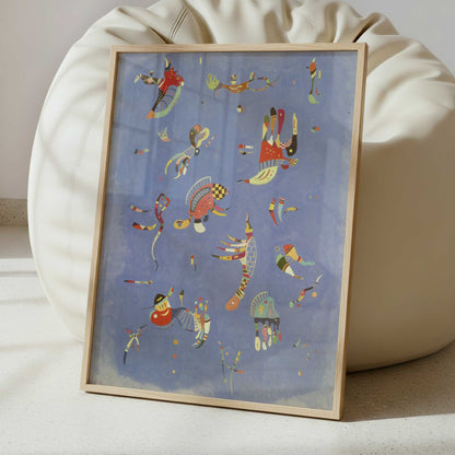 Sky Blue (1940) by Wassily Kandinsky – Art Print - Interior inspiration