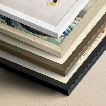 Small Worlds II (1922) by Wassily Kandinsky – Art Print - Close-up detail of the different frames