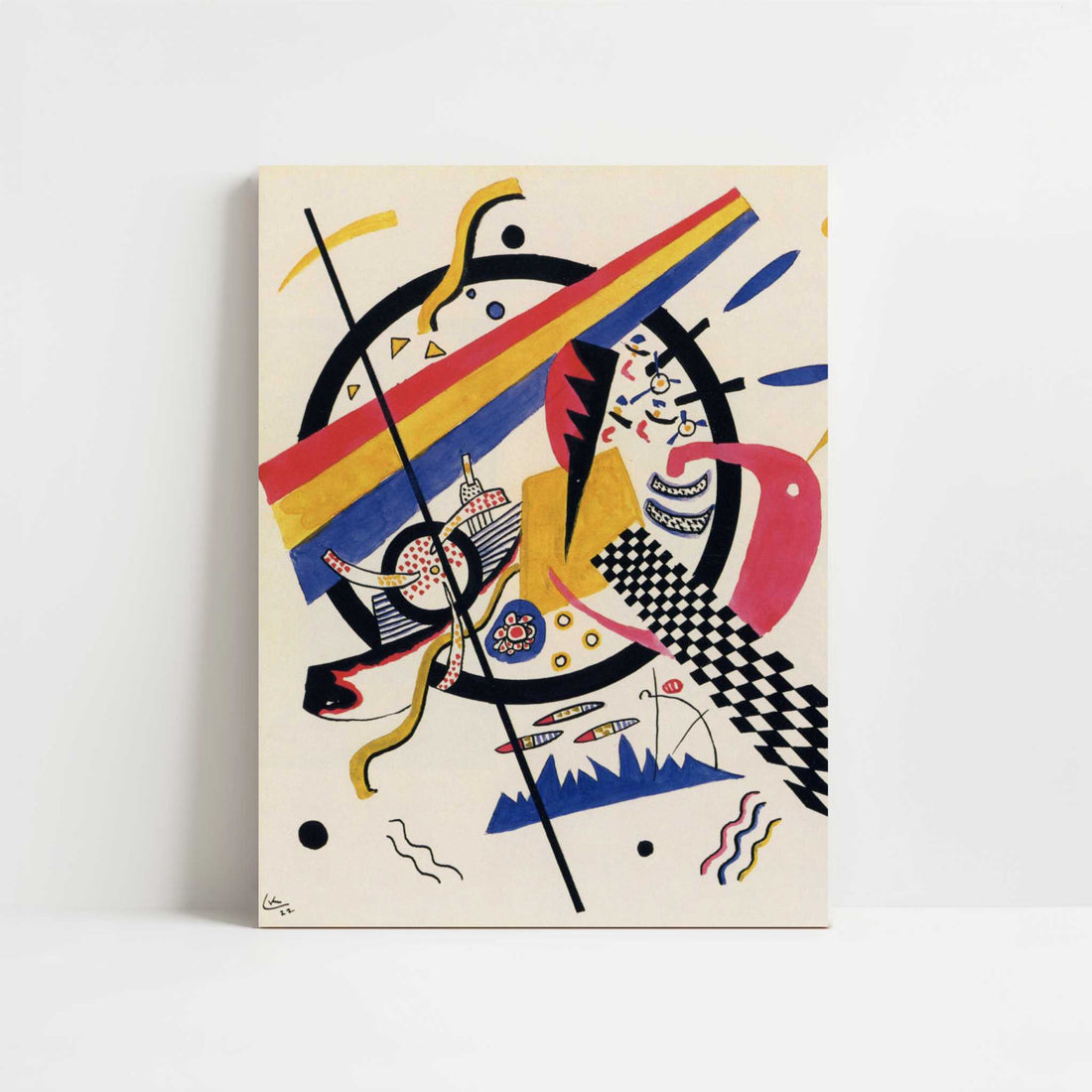 Small Worlds IV (1922) by Wassily Kandinsky – Art Print - Unframed art print