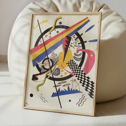 Small Worlds IV (1922) by Wassily Kandinsky – Art Print - Interior inspiration