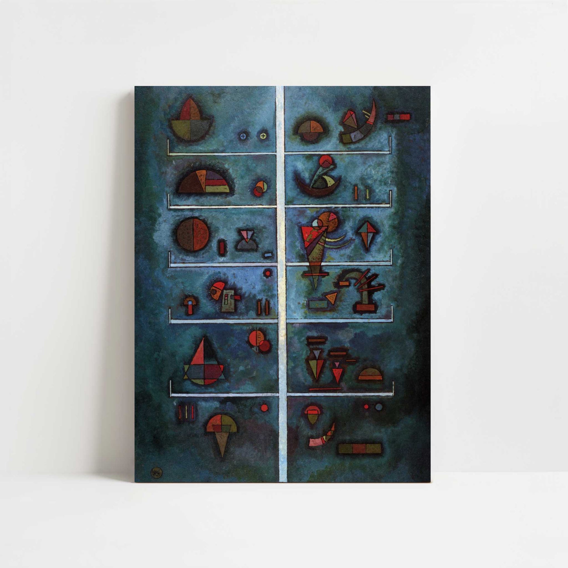 Storeys (1929) by Wassily Kandinsky – Art Print - Unframed art print