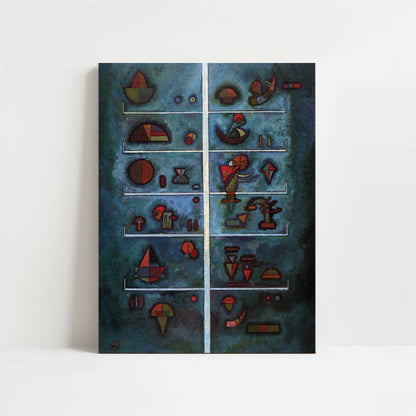 Storeys (1929) by Wassily Kandinsky – Art Print - Unframed art print