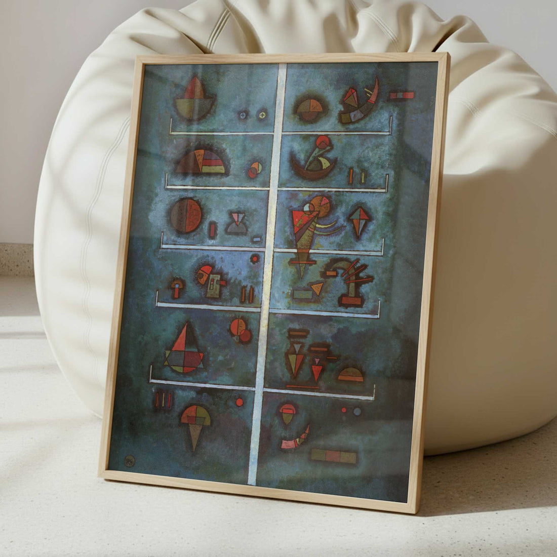 Storeys (1929) by Wassily Kandinsky – Art Print - Interior inspiration