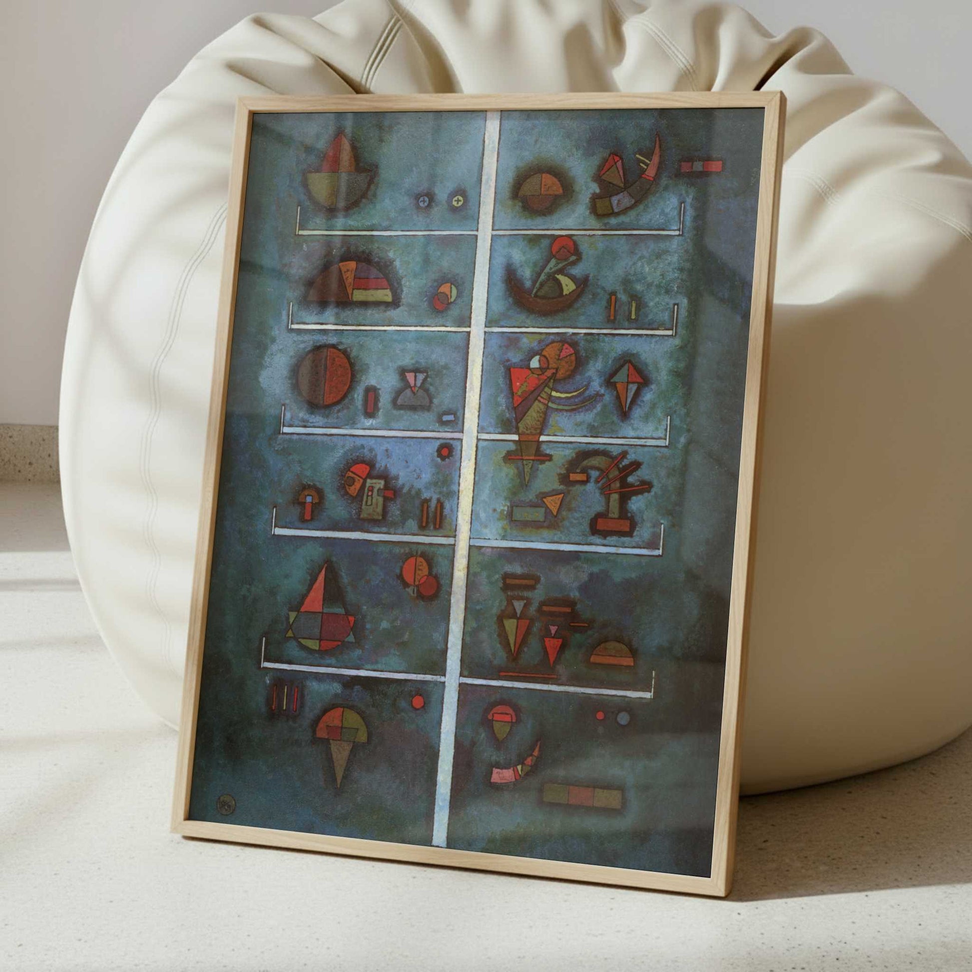 Storeys (1929) by Wassily Kandinsky – Art Print - Interior inspiration