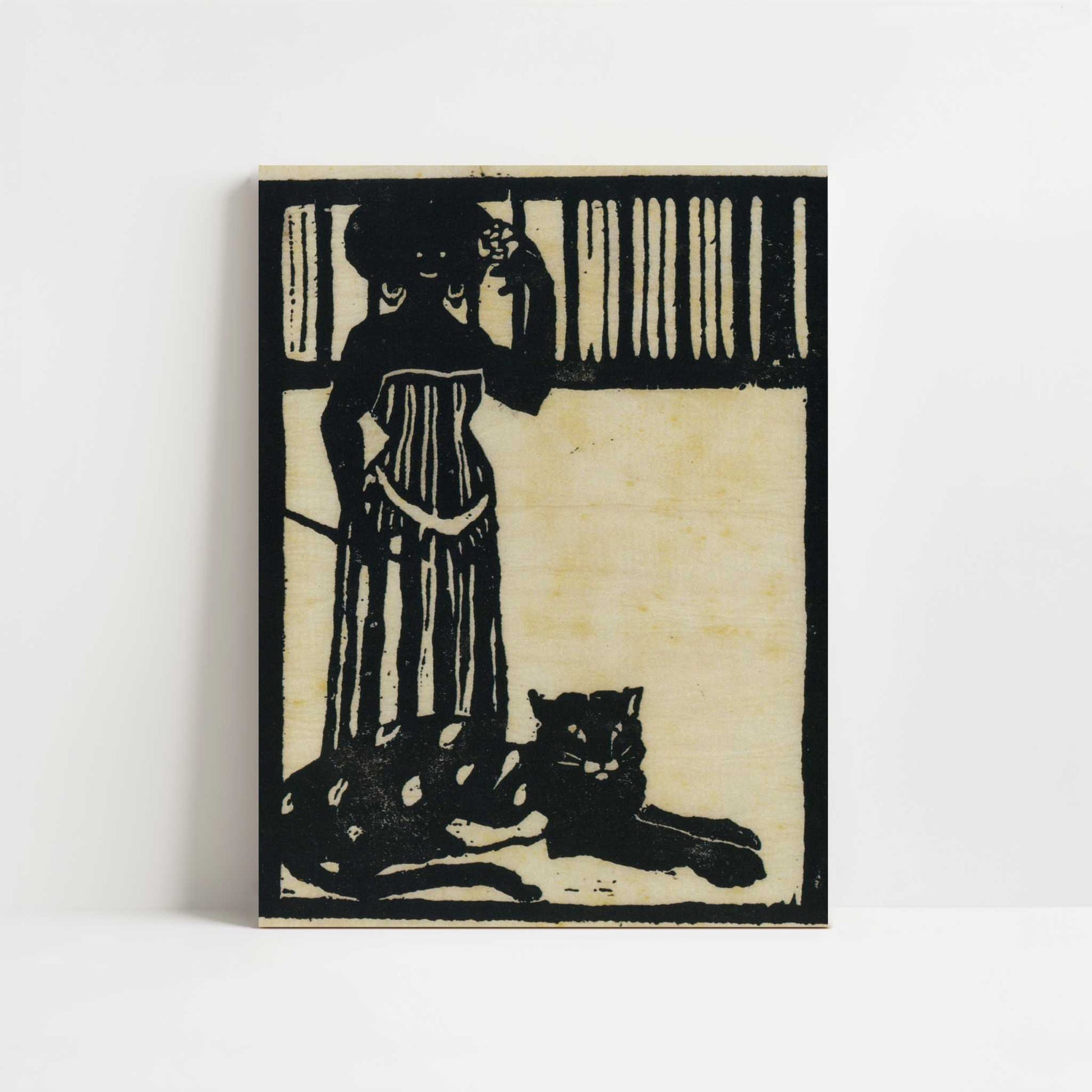 The Animal Tamer (1903) by Wassily Kandinsky – Art Print - Unframed art print