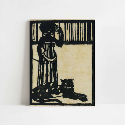 The Animal Tamer (1903) by Wassily Kandinsky – Art Print - Unframed art print