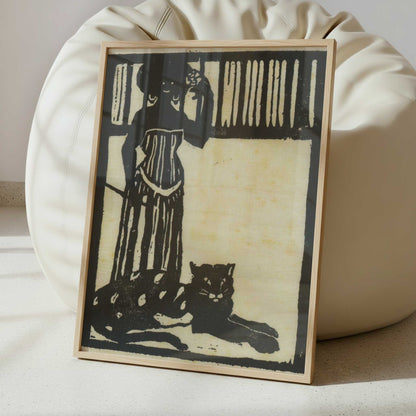 The Animal Tamer (1903) by Wassily Kandinsky – Art Print - Interior inspiration