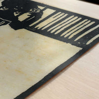 The Animal Tamer (1903) by Wassily Kandinsky – Art Print - Close-up detail of the art print