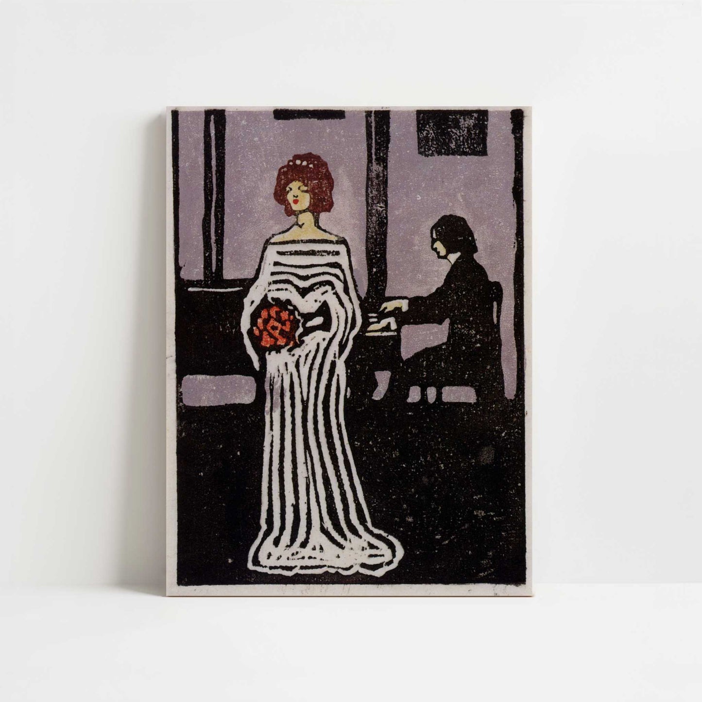 The Singer (1903) by Kandinsky – Art Print - Unframed art print