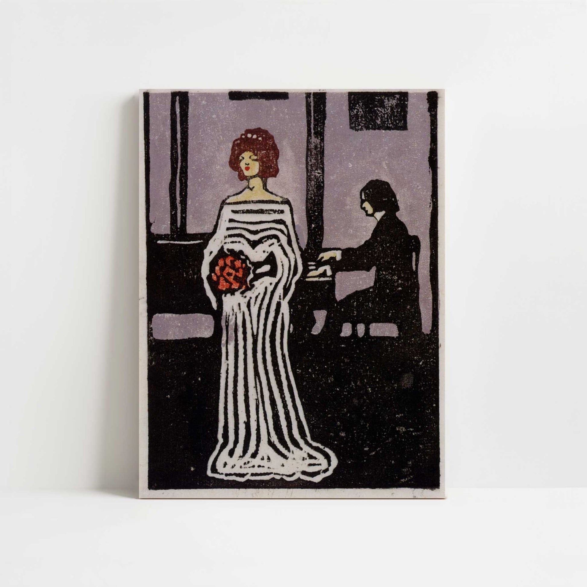 The Singer (1903) by Kandinsky – Art Print - Unframed art print