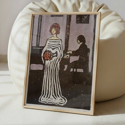 The Singer (1903) by Kandinsky – Art Print - Interior inspiration