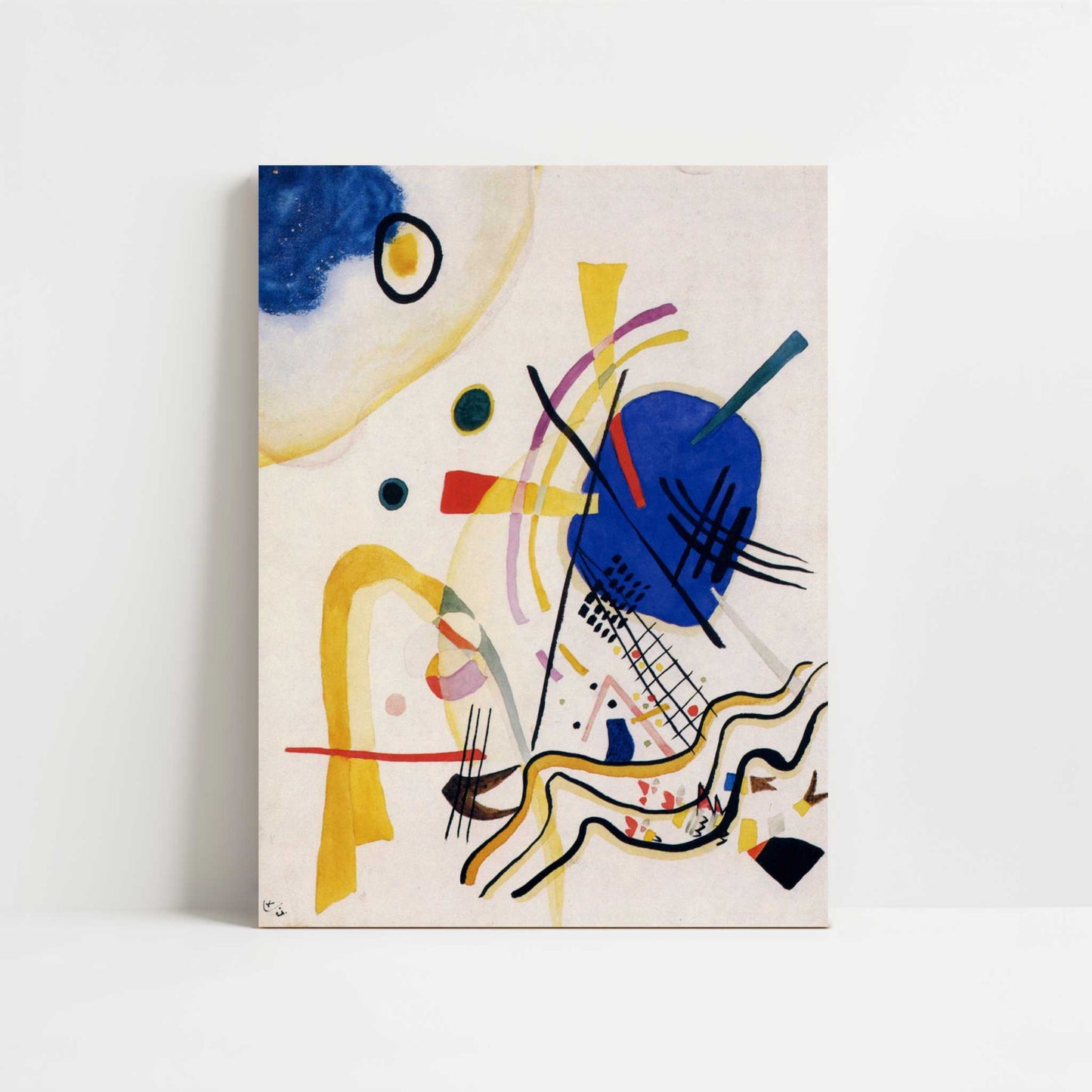 Untitled (1921) by Wassily Kandinsky – Art Print - Unframed art print