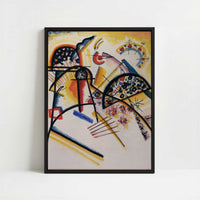 Framed Canvas - Framed canvas in black frame