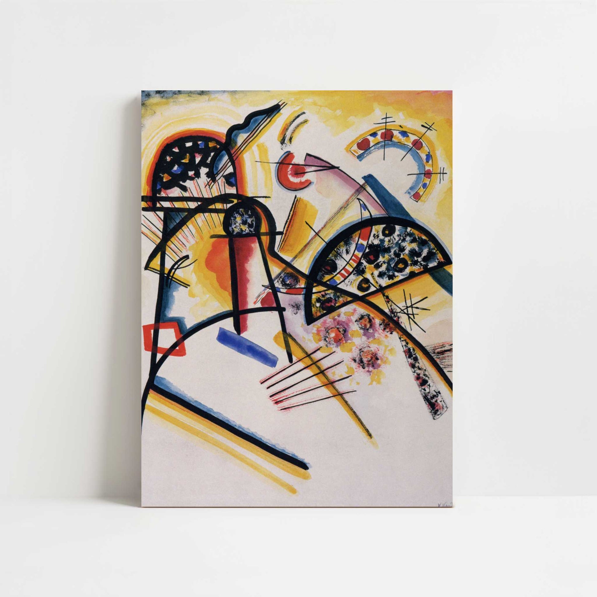 Untitled (1923) by Wassily Kandinsky – Art Print - Unframed art print