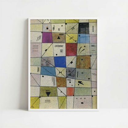 Untitled (1930) by Wassily Kandinsky – Art Print - Art print in white frame