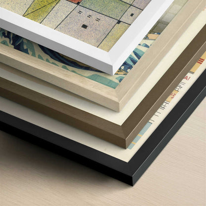 Untitled (1930) by Wassily Kandinsky – Art Print - Close-up detail of the different frames