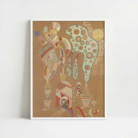Untitled (1941) by Wassily Kandinsky – Art Print - Art print in white frame