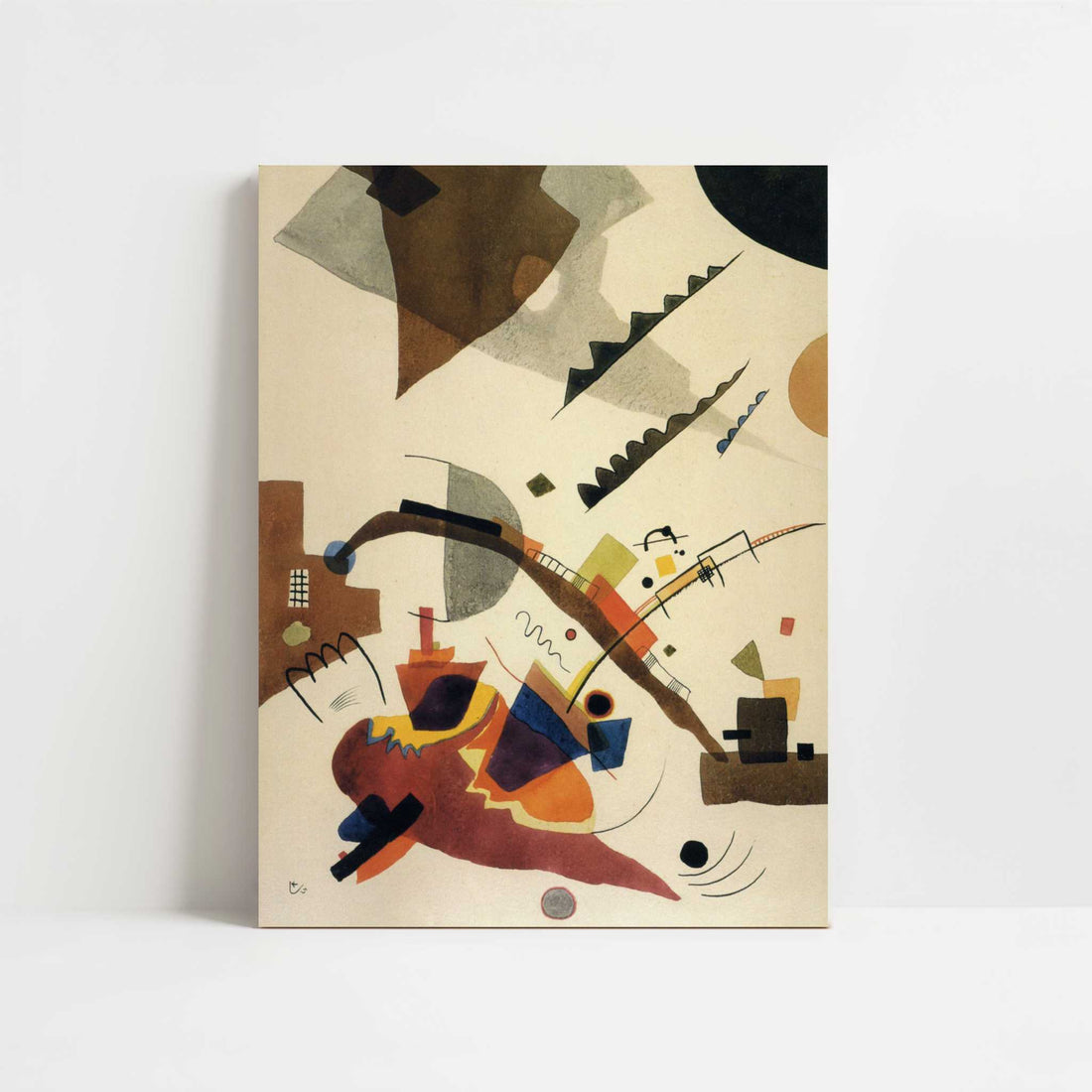 Vibration (1924) by Wassily Kandinsky – Art Print - Unframed art print