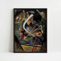 Framed Canvas - Framed canvas in black frame