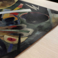 White Stroke (1920) by Wassily Kandinsky – Art Print - Close-up detail of the art print