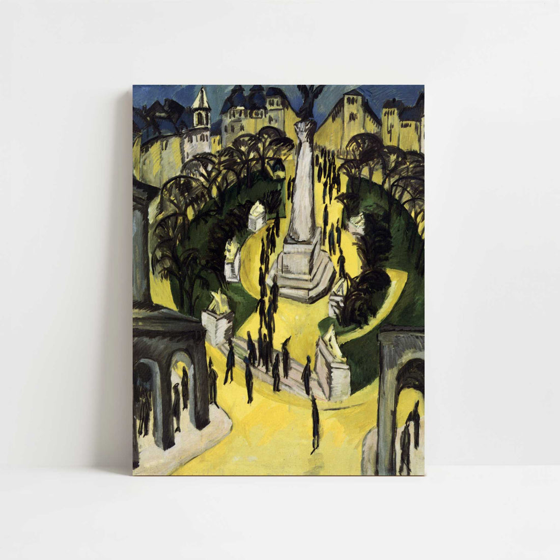 Belle-Alliance-Platz, Berlin (1914) by Ernst Ludwig Kirchner – Art Print - Unframed art print