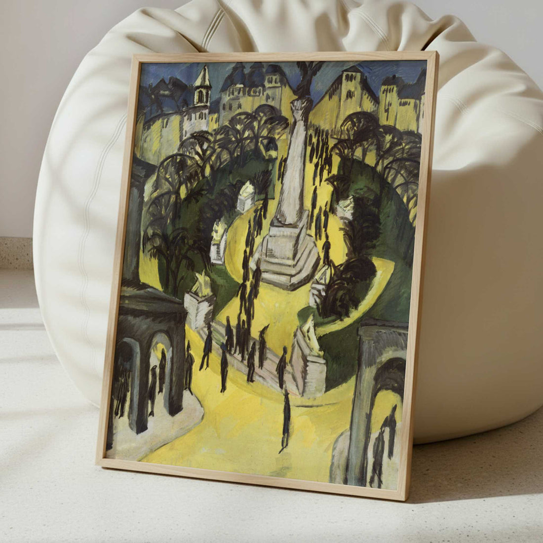 Belle-Alliance-Platz, Berlin (1914) by Ernst Ludwig Kirchner – Art Print - Interior inspiration