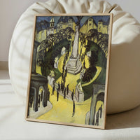 Belle-Alliance-Platz, Berlin (1914) by Ernst Ludwig Kirchner – Art Print - Interior inspiration