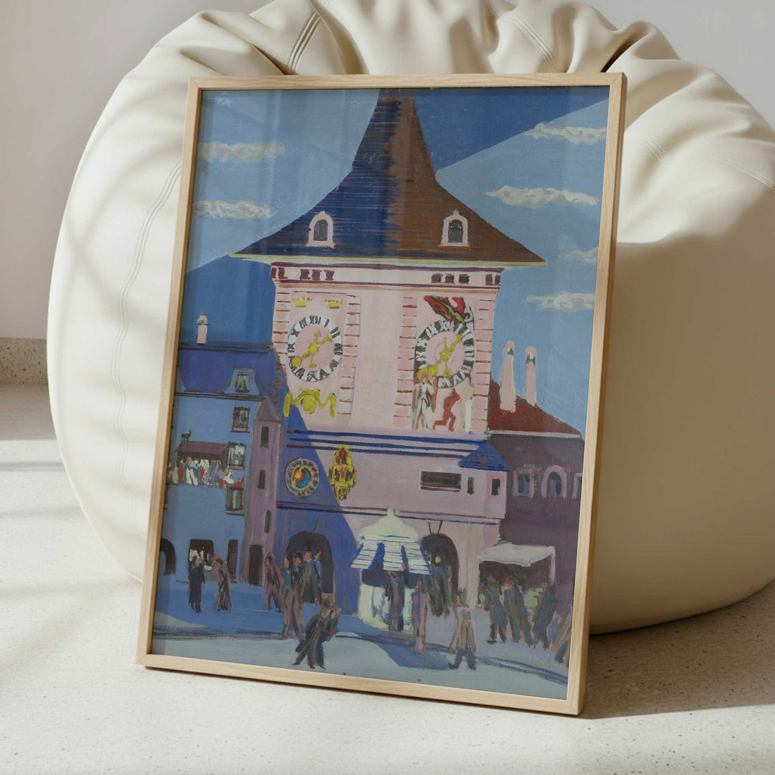 Bern with Belltower (1935) by Ernst Ludwig Kirchner – Art Print - Interior inspiration