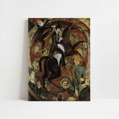Circus Rider (1914) by Ernst Ludwig Kirchner – Art Print - Unframed art print
