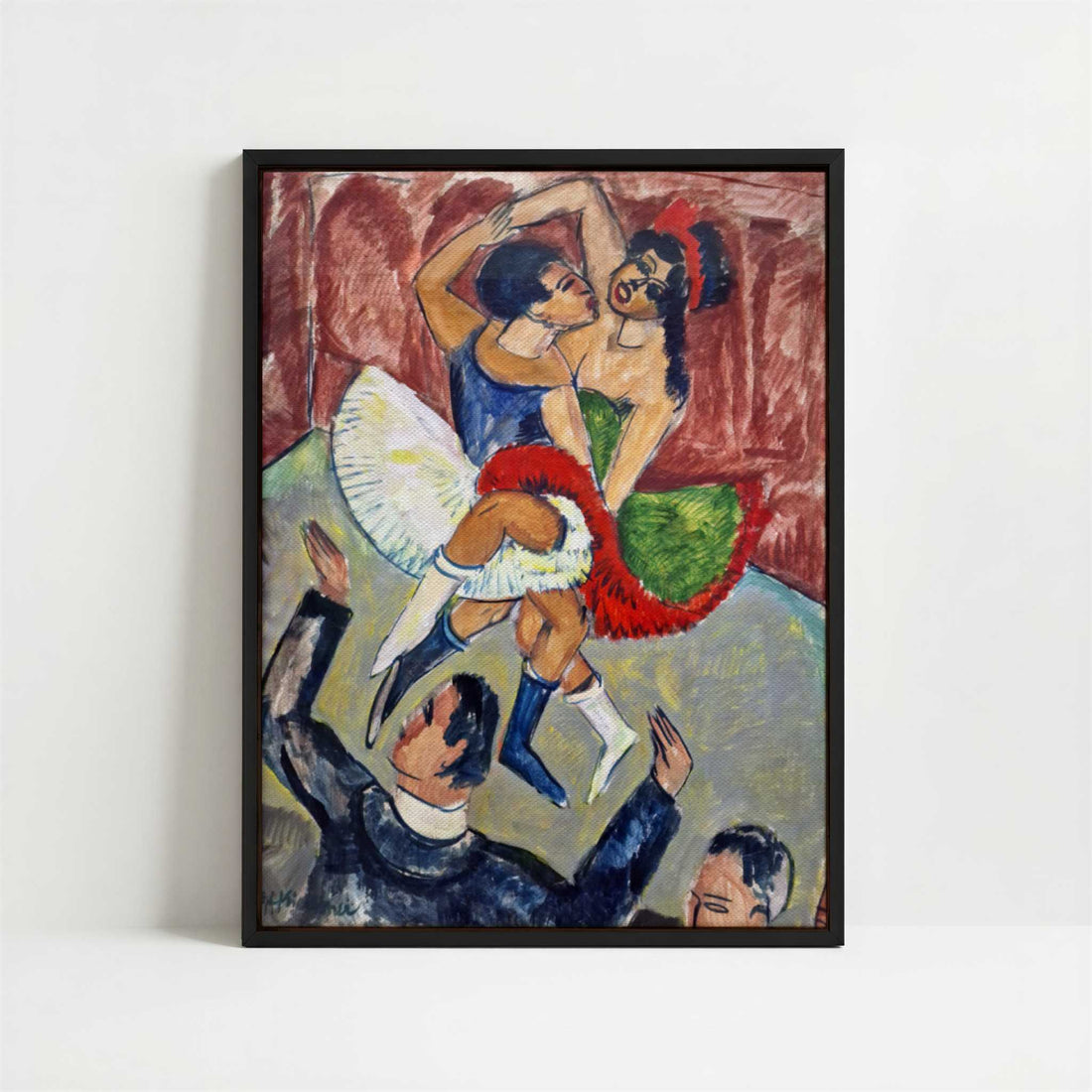 Framed Canvas - Framed canvas in black frame