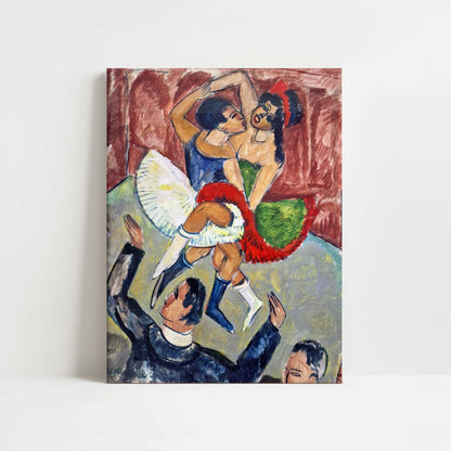 Dancing Scene (1911) by Ernst Ludwig Kirchner – Art Print - Unframed art print