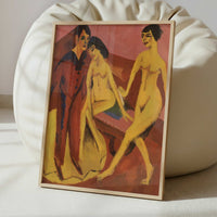 Dancing School (1914) by Ernst Ludwig Kirchner – Art Print - Interior inspiration