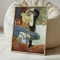 English Dancers (1910s) by Ernst Ludwig Kirchner – Art Print - Interior inspiration