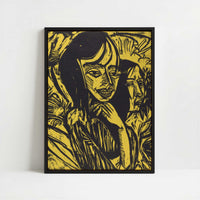 Framed Canvas - Framed canvas in black frame