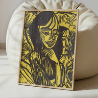 Fehmarn Girls (1913) by Ernst Ludwig Kirchner – Art Print - Interior inspiration